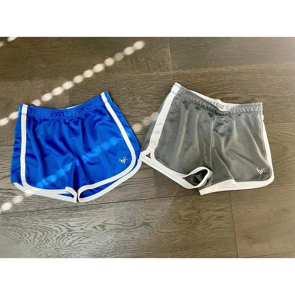 Lot of shorts girls justice mesh athletic running 10